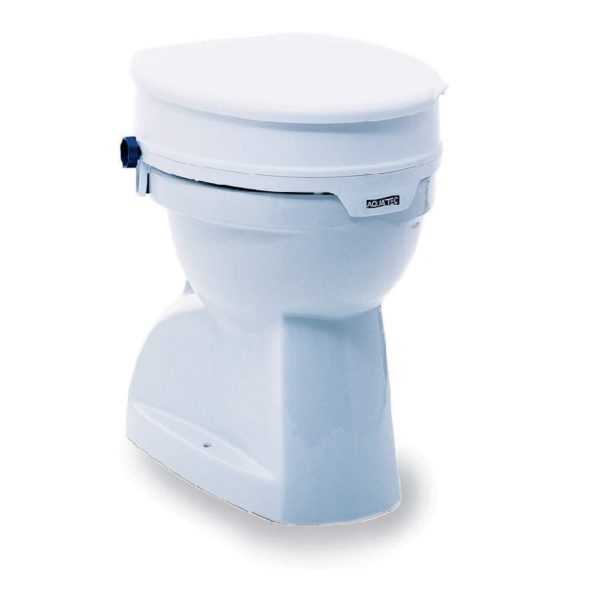 Toilettensitzerhöhung mit Deckel, rialzo per wc con coperchio, Aquatec, Invacare