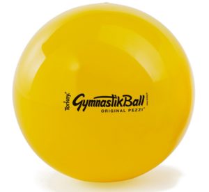 Gymnastikball gelb, pallone da ginnastica, Tonkey