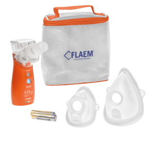 Aerosolgerät Flaem Fifty, tragbar, dispositivo per aerosol-terapia, portatile