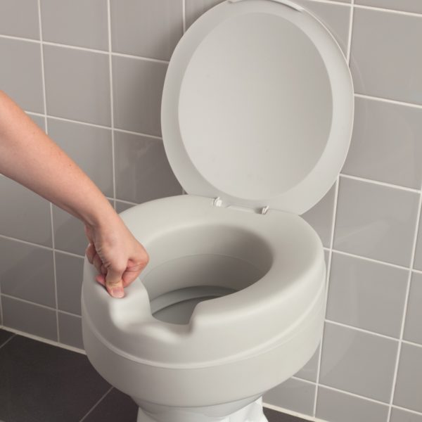 Toilettensitzerhöhung Soft, mit Deckel, weiche Sitzfläche, rialzo per wc soft, con coperchio, Russka